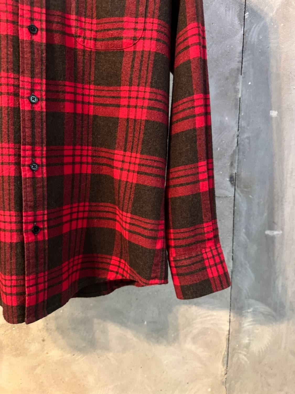 벨그라비아 플란넬 셔츠 슬림100 상품이미지8