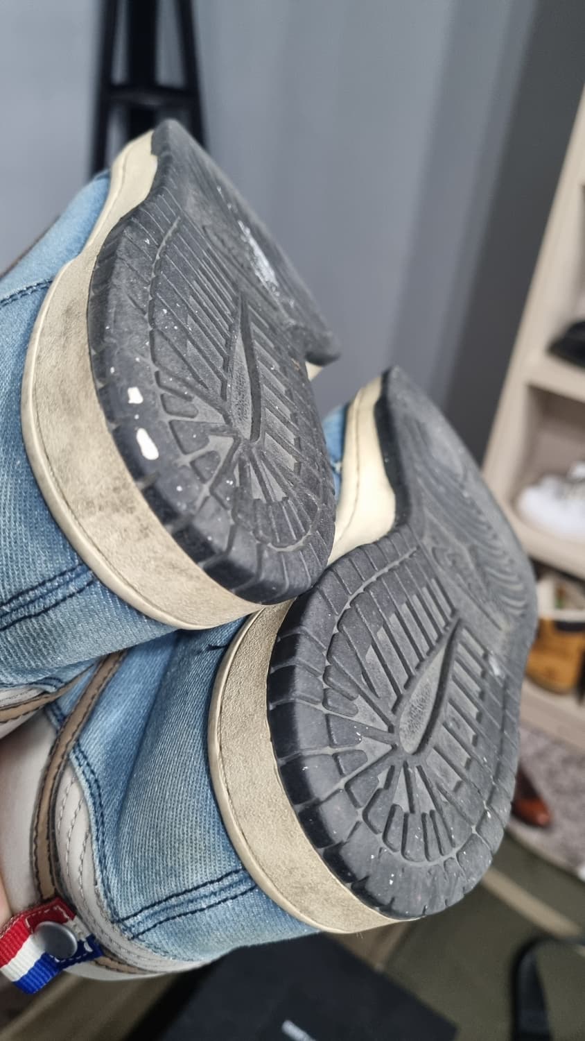 덩크(nike) 데님 농구화 (uk7.5) 국내 260적당 상품이미지5