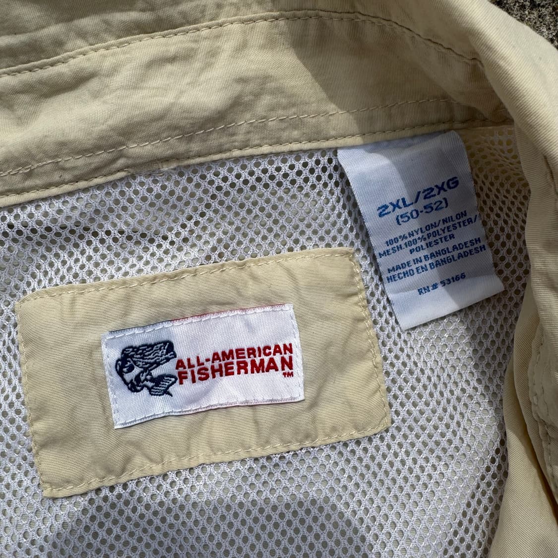 [XXL] All American Fisherman 나일론 피싱 셔츠 상품이미지6