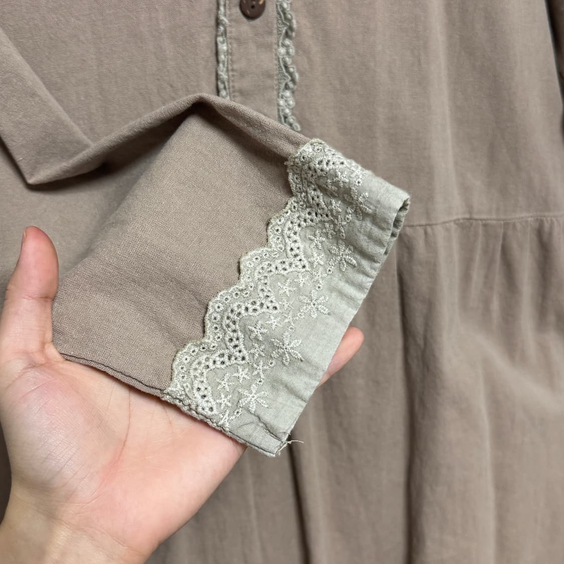 코코아색 모리걸 원피스 상품이미지3