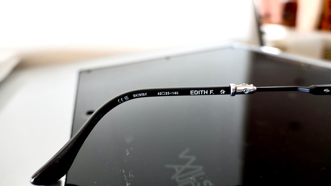 크롬하츠 EDITH F. BK/MBK 안경 상품이미지8