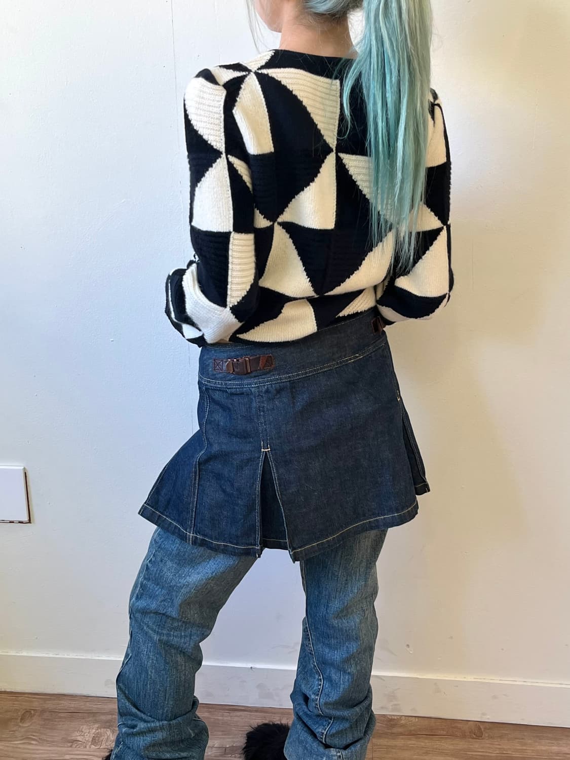 Hysteric Glamour 데님 숏 스커트 상품이미지6