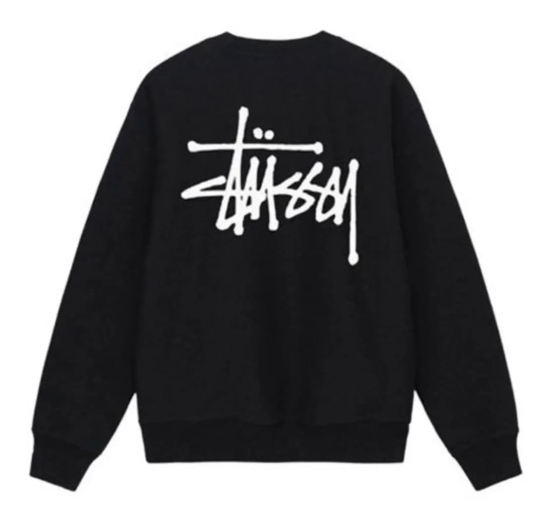 [새상품/정품]스투시 베이직 기모 맨투맨 남녀공용 3color 상품이미지2