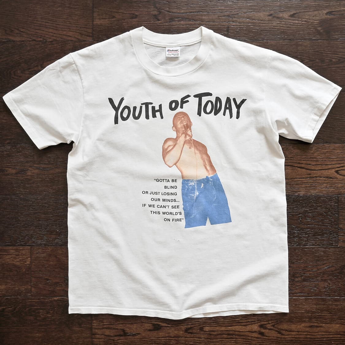 90s Youth of Today 유스오브투데이 빈티지 밴드티 상품이미지1