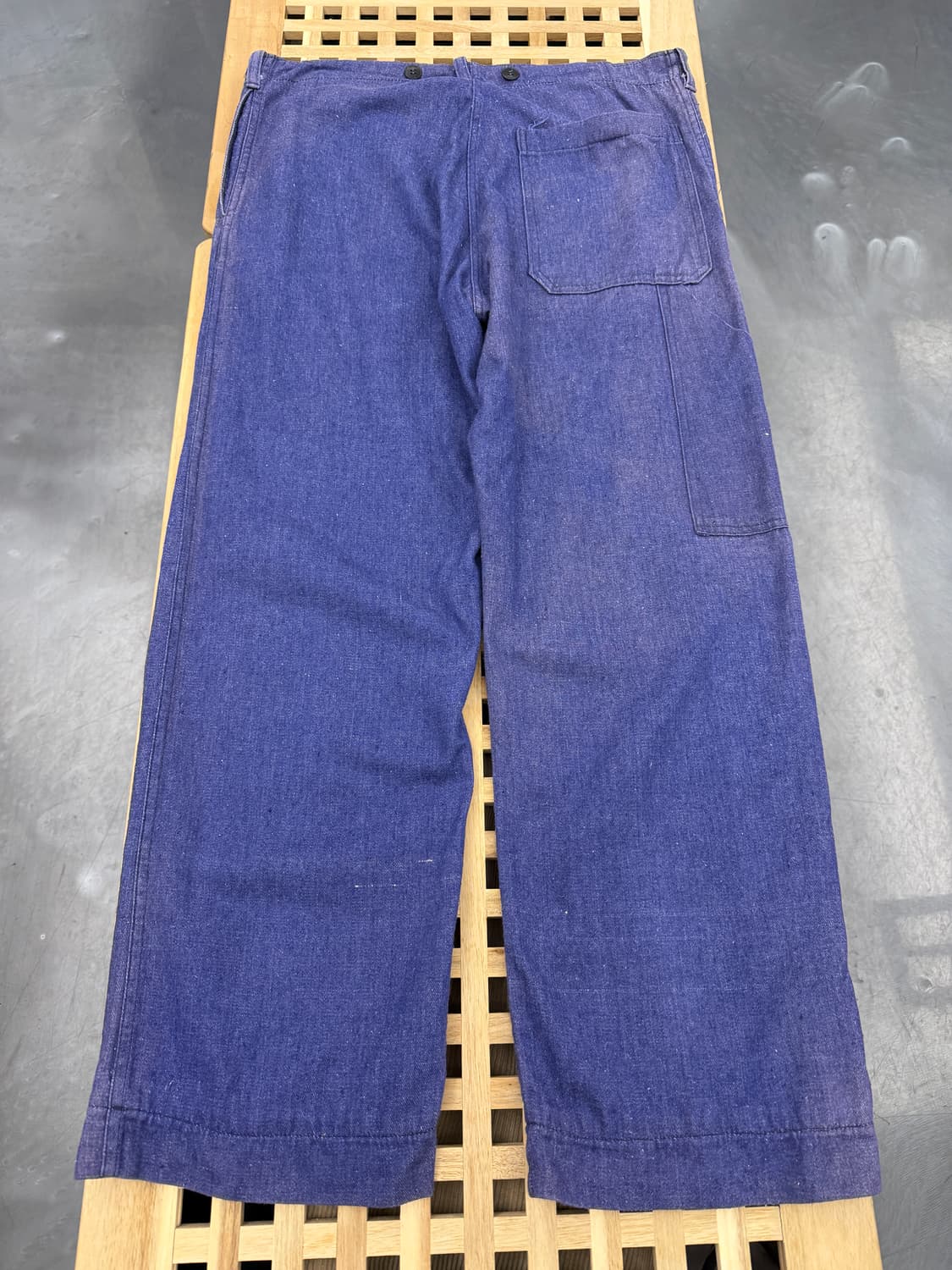 FADED DENIM OLD VINTAGE FRENCH 프렌치워크팬츠 상품이미지2
