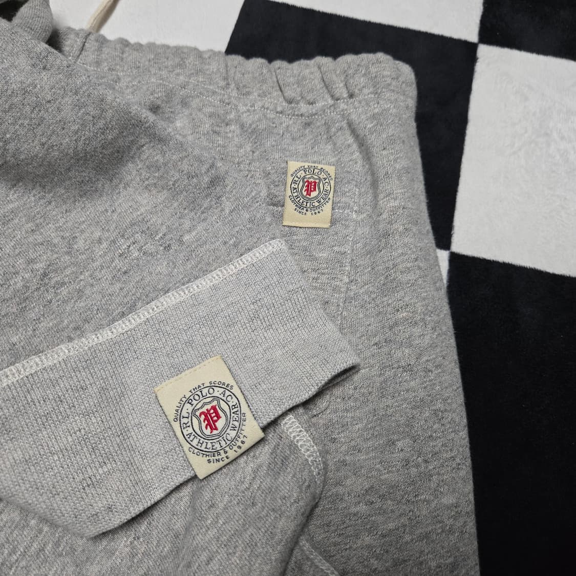 M 폴로랄프로렌 그레이 무지 트레이닝 셋업 상품이미지7