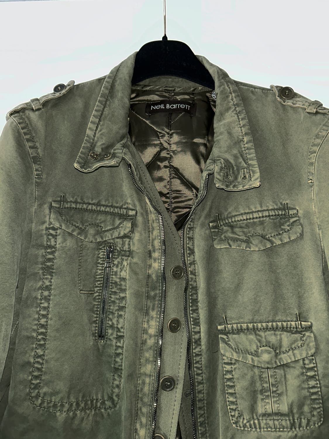 Neil Barrett 2006 AW 밀리터리 자켓 상품이미지4