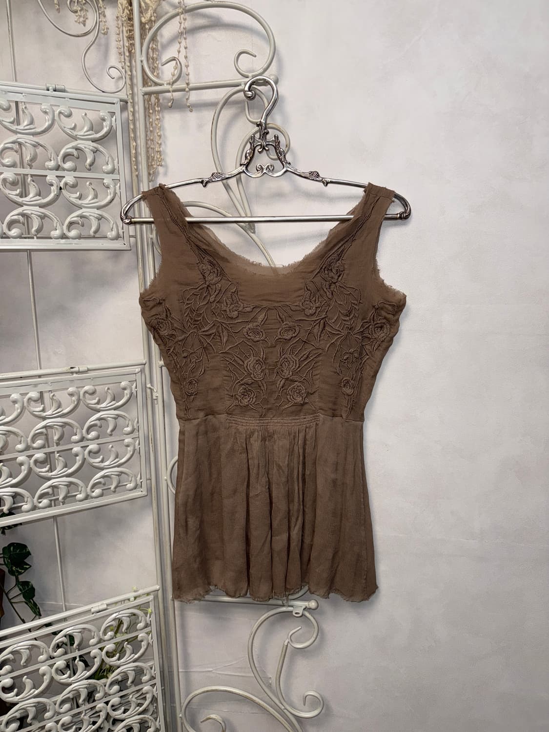 Ermanno Scervino floral silk sleeveless 상품이미지2