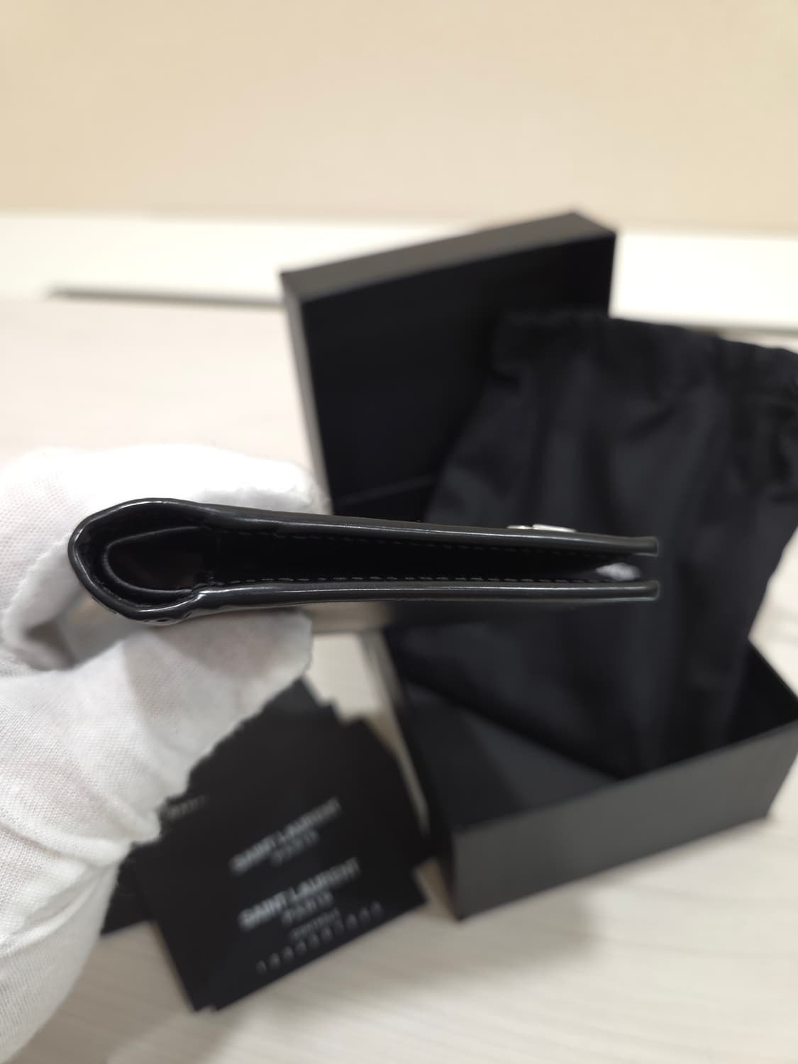 생로랑 타이니 YSL 카드지갑 오거나이저 상품이미지5