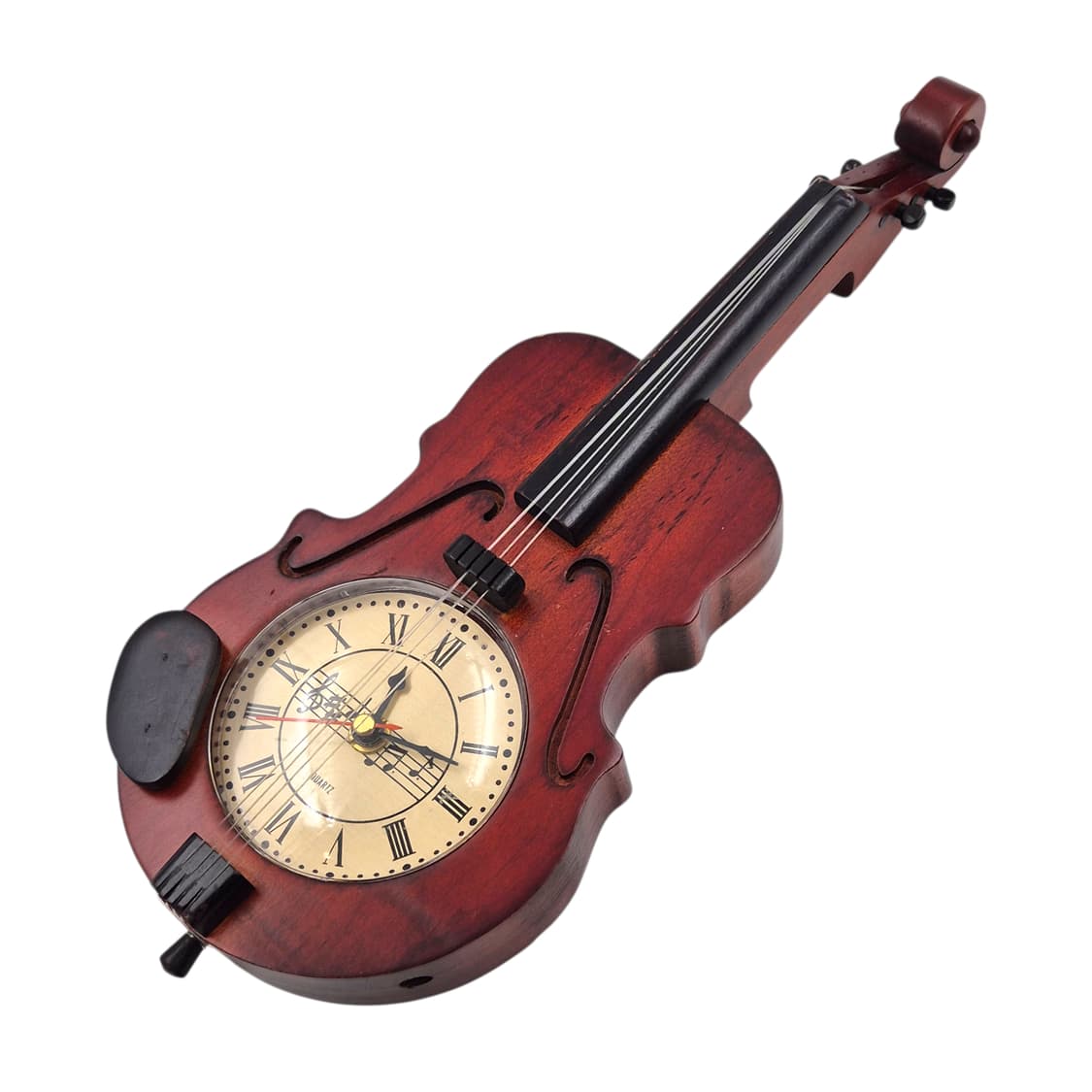 80s 토치키토케이 우드 바이올린 시계 상품이미지1
