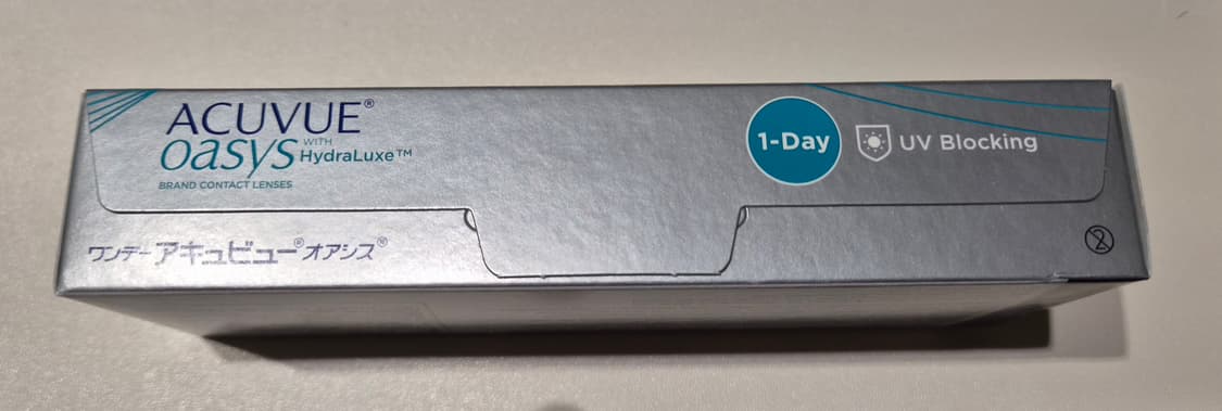 아큐브 오아시스 원데이렌즈( -0,50) 새제품 거의 4
박스 상품이미지3
