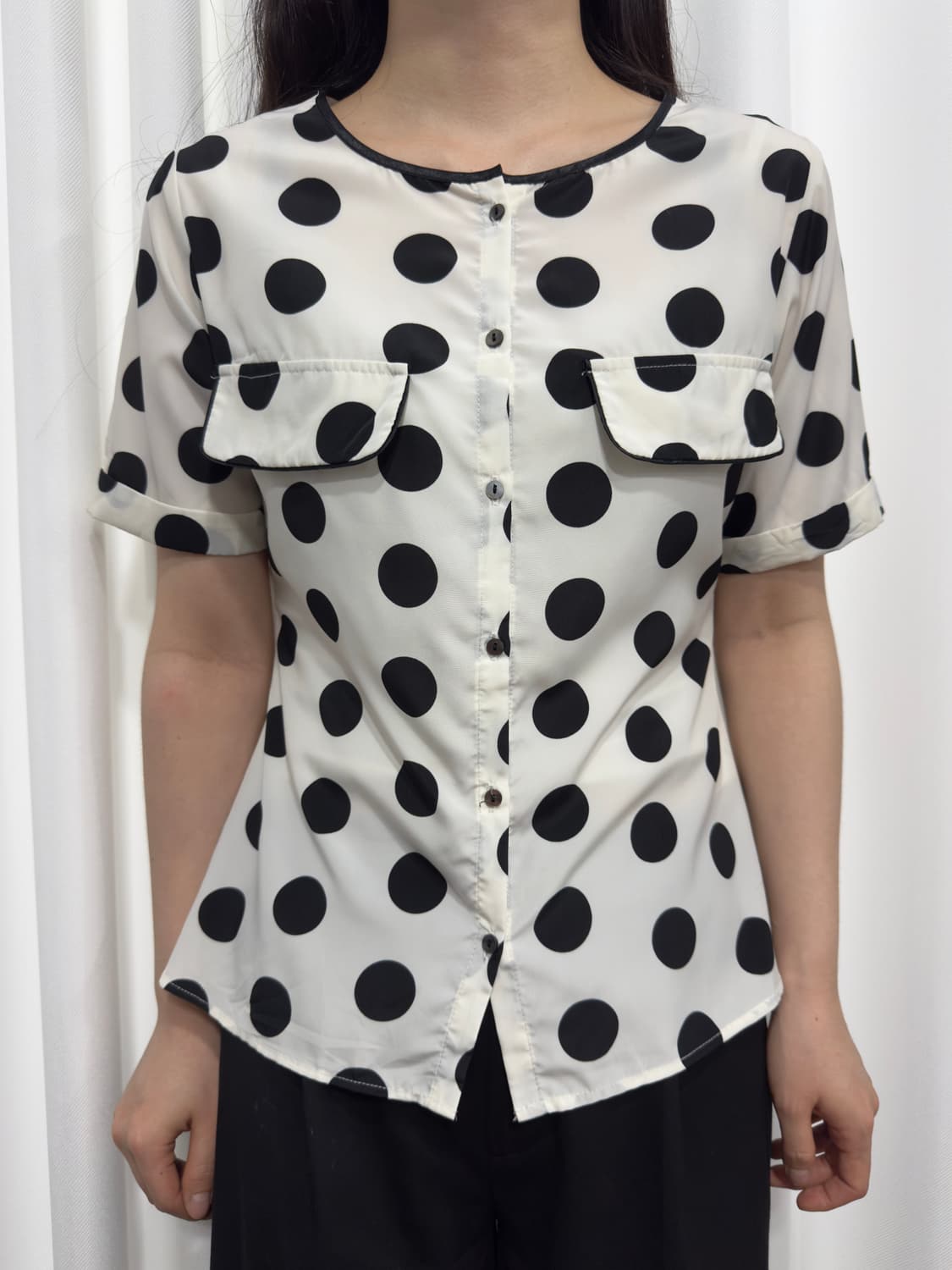here’s dot blouse 상품이미지1