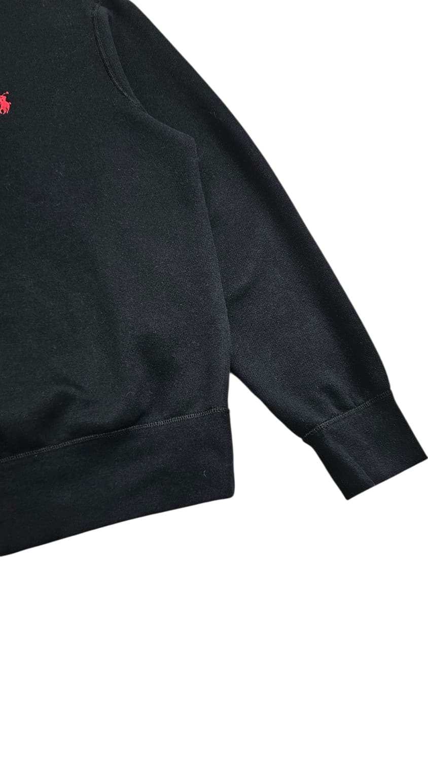 폴로 랄프로렌 스탠다드 기모 맨투맨 블랙 상품이미지3