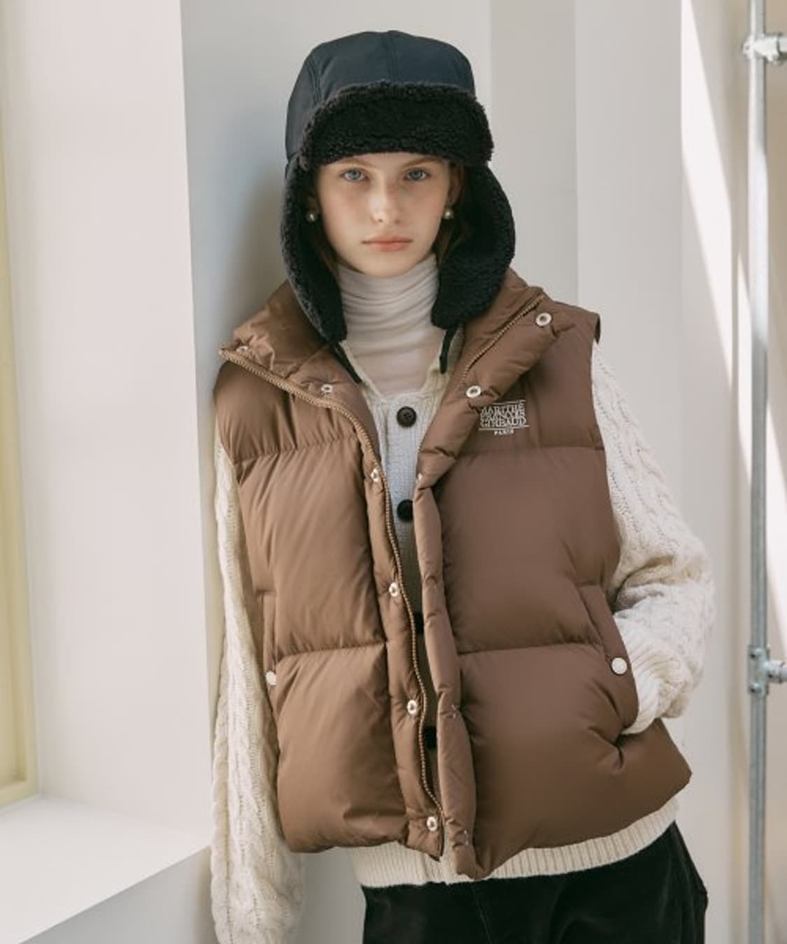 marithe 마리떼프랑소와저버 남녀공용 패딩조끼 베스트 자켓 상품이미지2