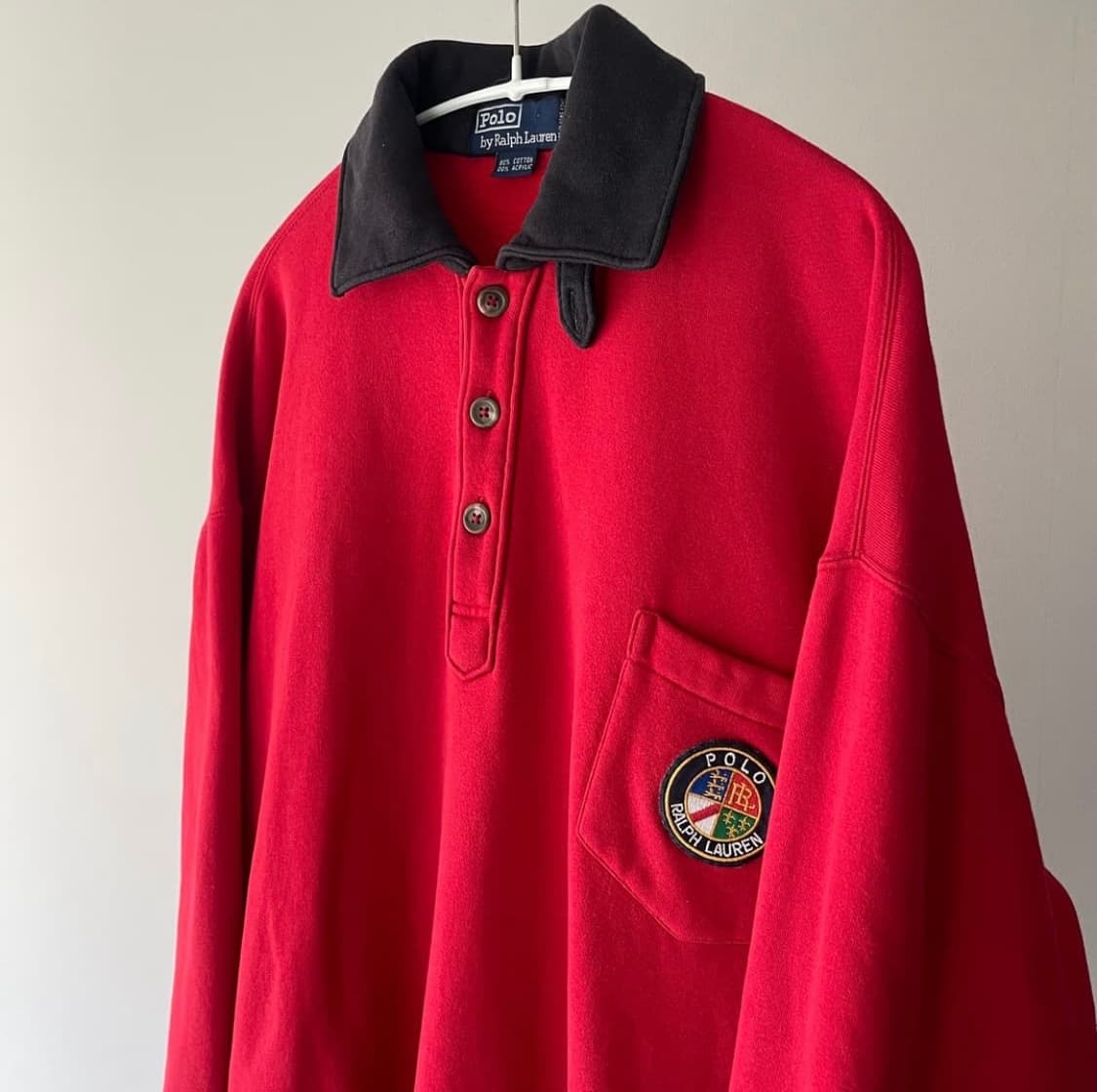 빈티지 폴로 카라 맨투맨 상품이미지1