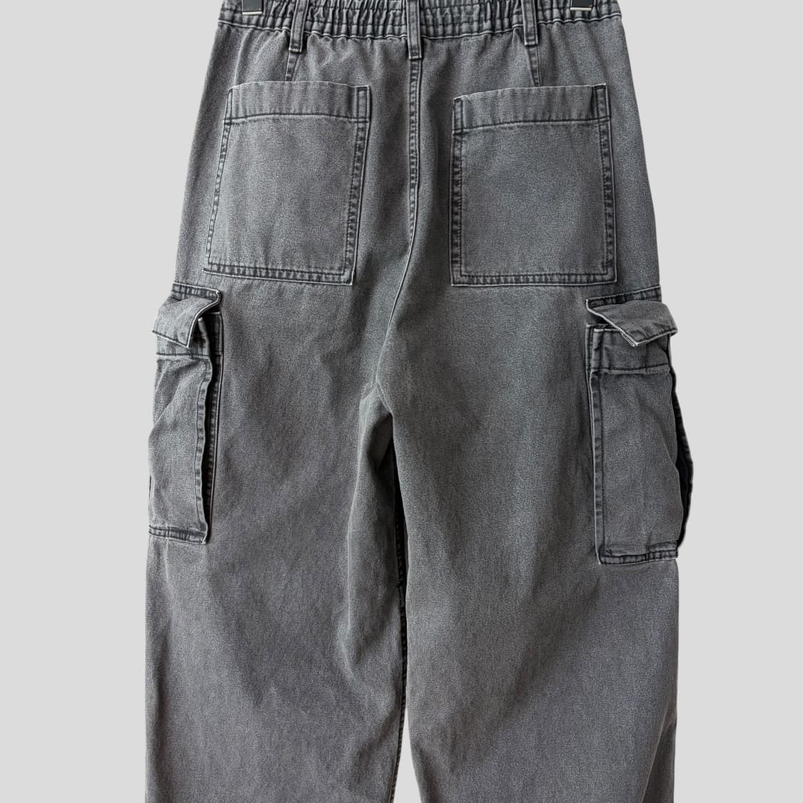 (XS)GU 지유 슈퍼와이드 데님 카고팬츠 상품이미지5