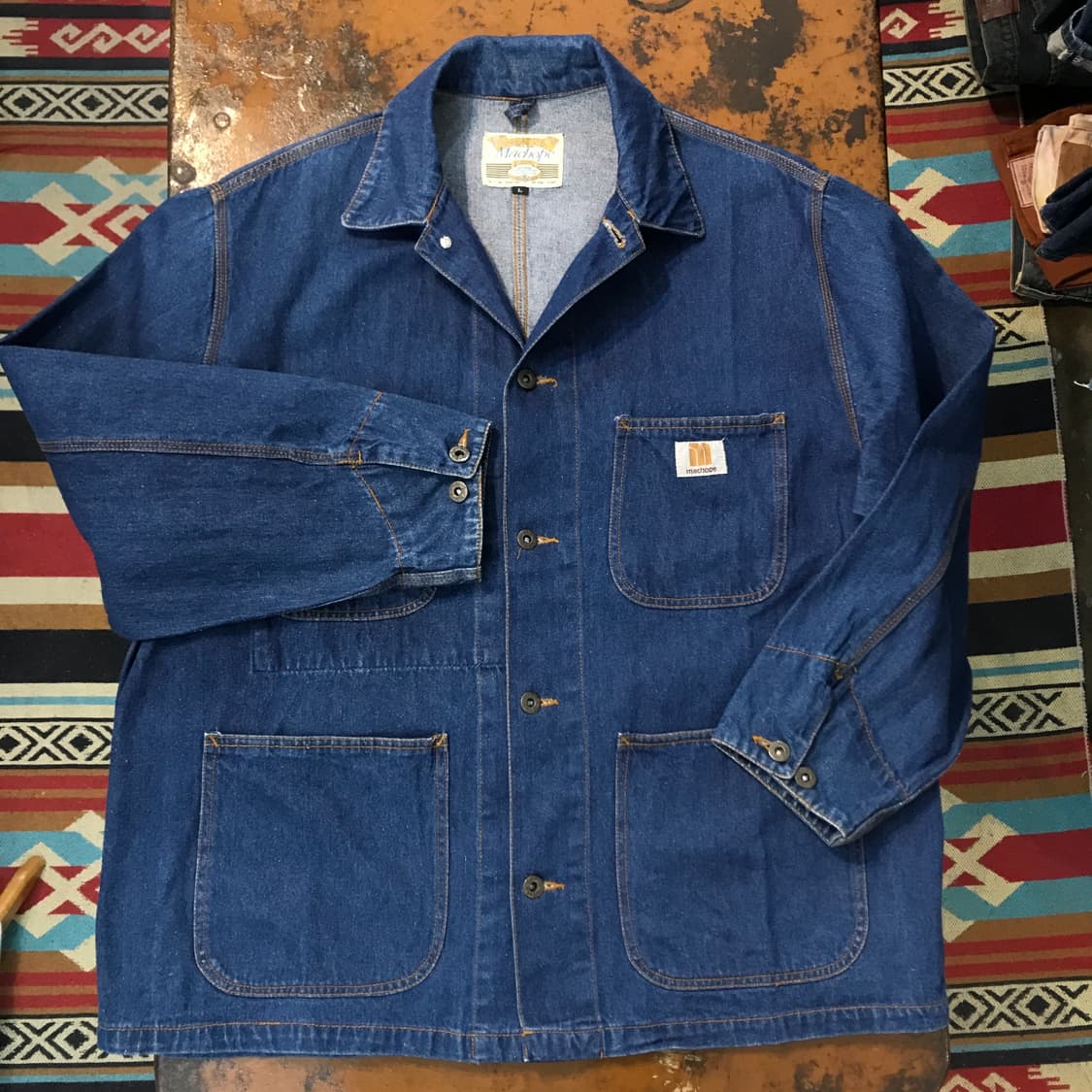 맥호프 데님 초어자켓 남성 110 사이즈  상품이미지1