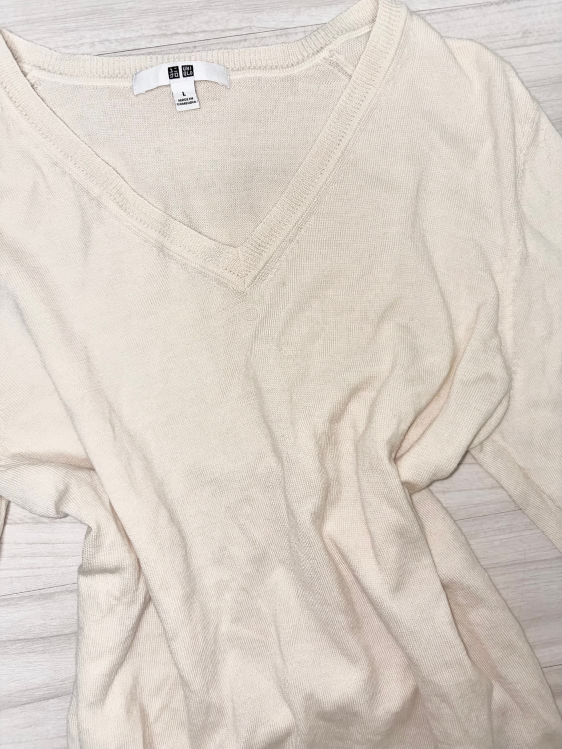 아이보리 페어리 모리 니트 라떼갸루 히메갸루 오네갸루 로걀 크루빈티지 상품이미지2