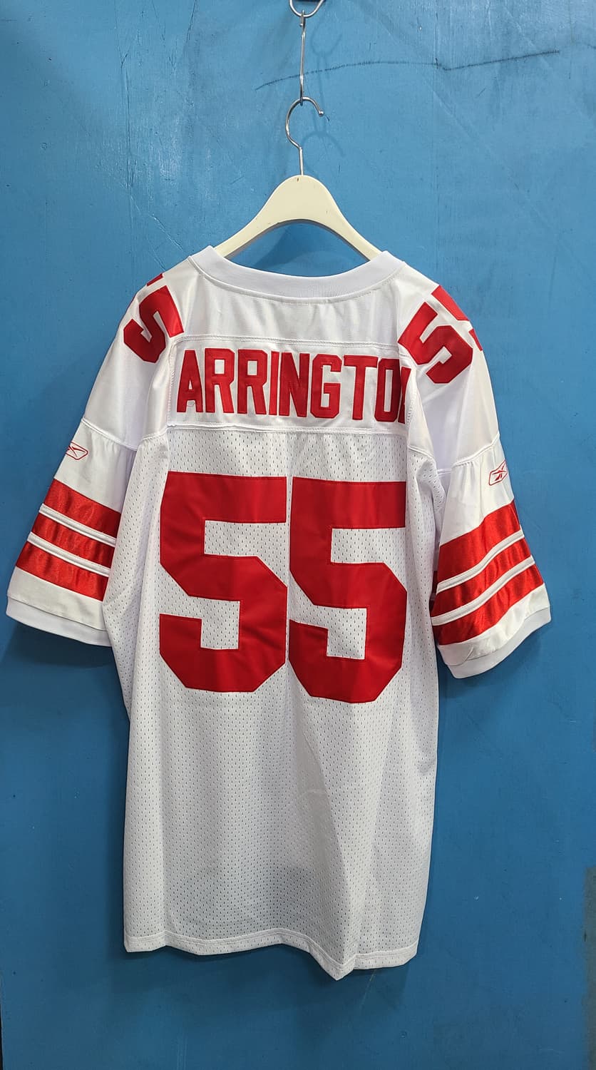 택달림)리복 NFL 뉴욕 자이언츠 55번 ARRINGTON 럭비져지 상품이미지1