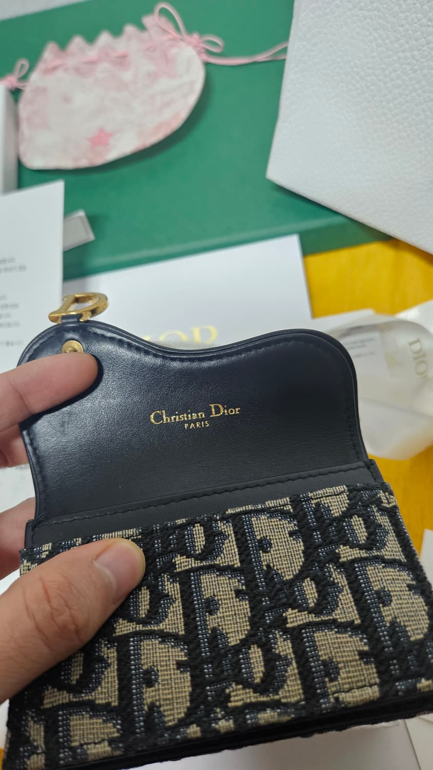 오블리크 새들 카드지갑 풀옵션 상품이미지8