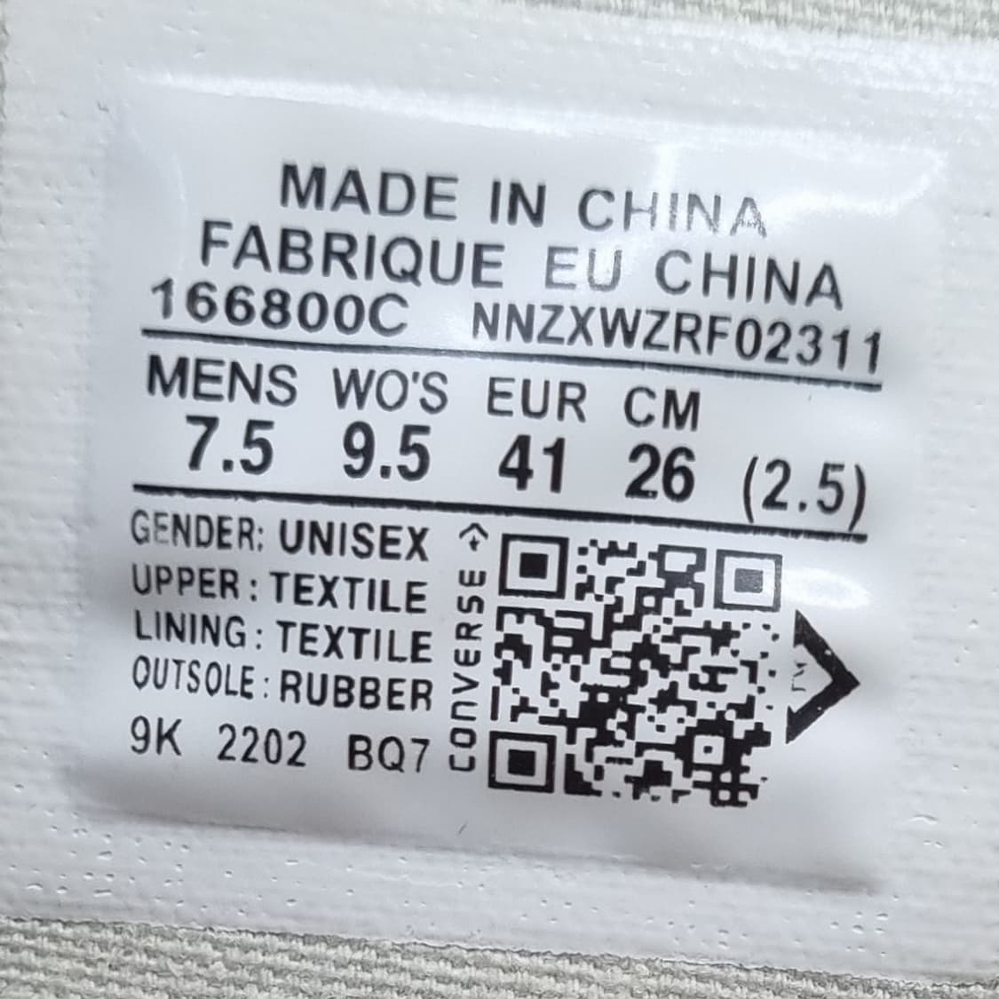 컨버스 런스타 하이크 블랙 남성하이탑260 상품이미지6