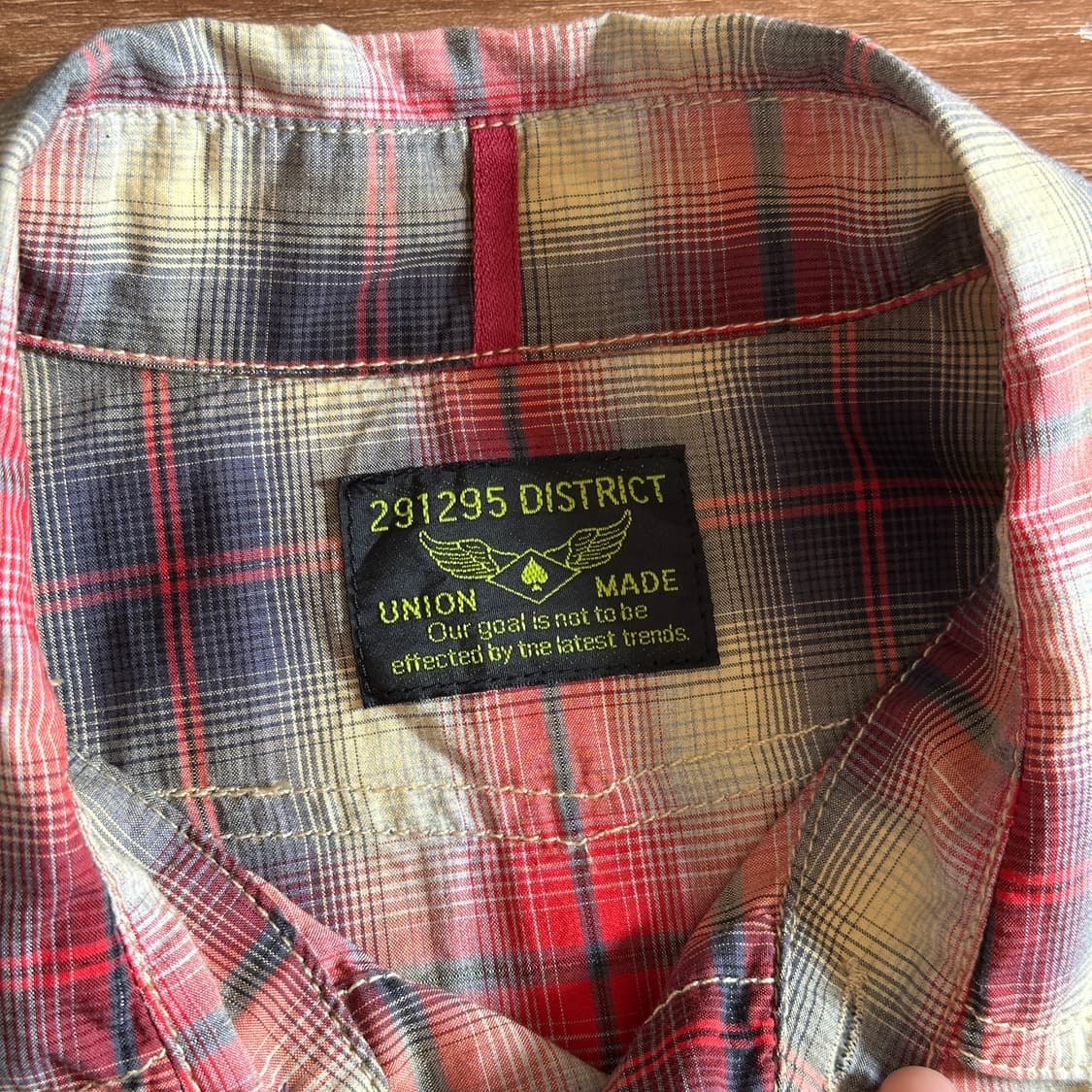 291295=HOMME check western 1/2 shirts 상품이미지8