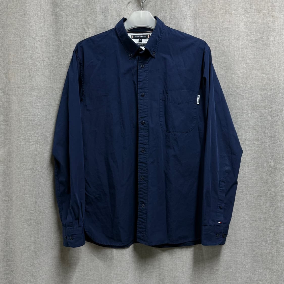 [XL] 타미힐피거 시그니처 코튼 셔츠 남방 상품이미지1