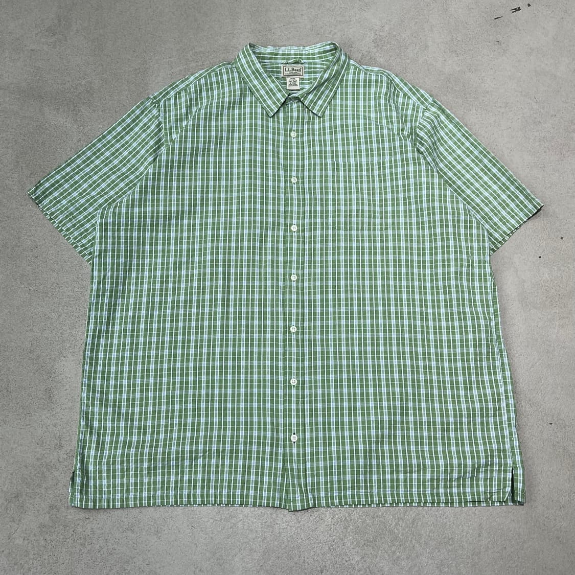 엘엘빈 체크 하프셔츠 s10663 상품이미지1