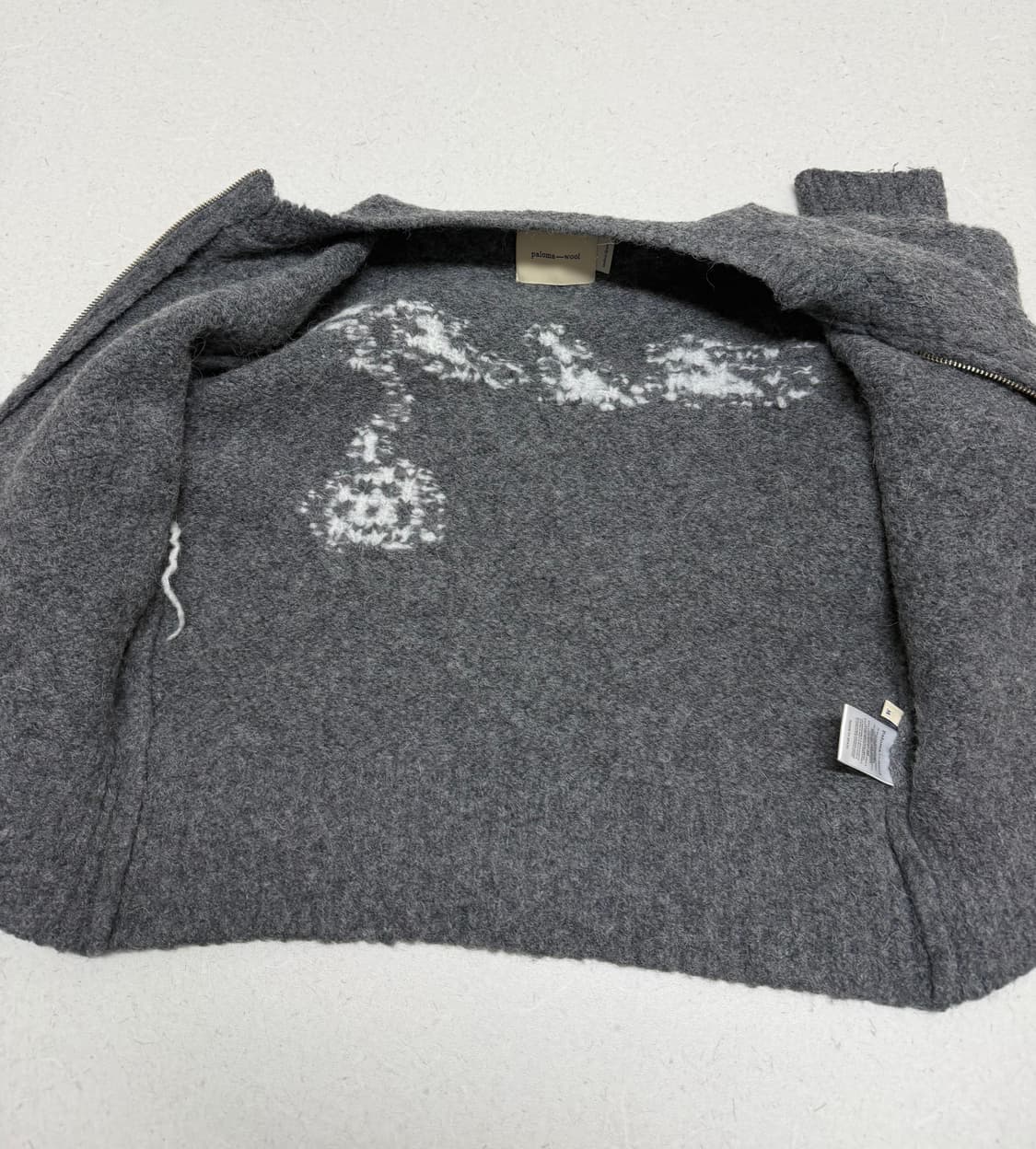 팔로마울 니트 집업 M 상품이미지9