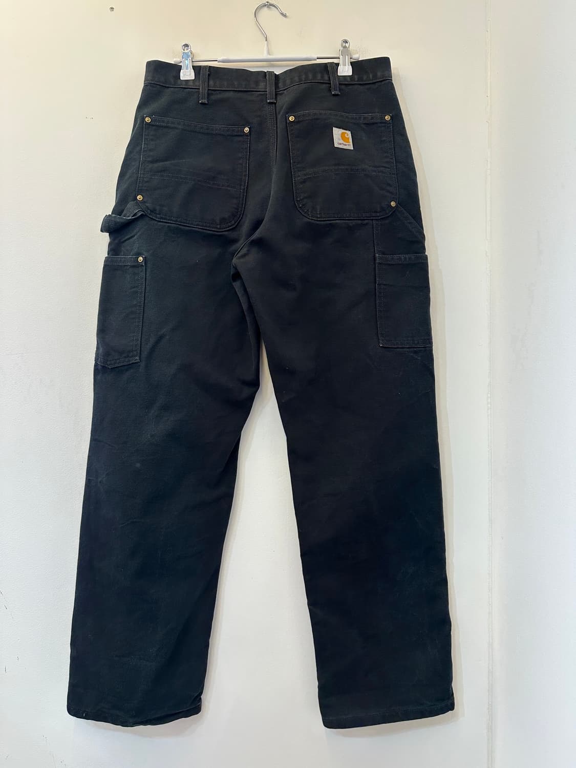 07s 칼하트 더블니 블랙 32x30 상품이미지2