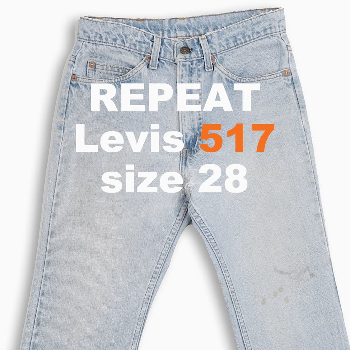 리바이스 517 오렌지탭 80s USA 28 인치 OR5173031 상품이미지1