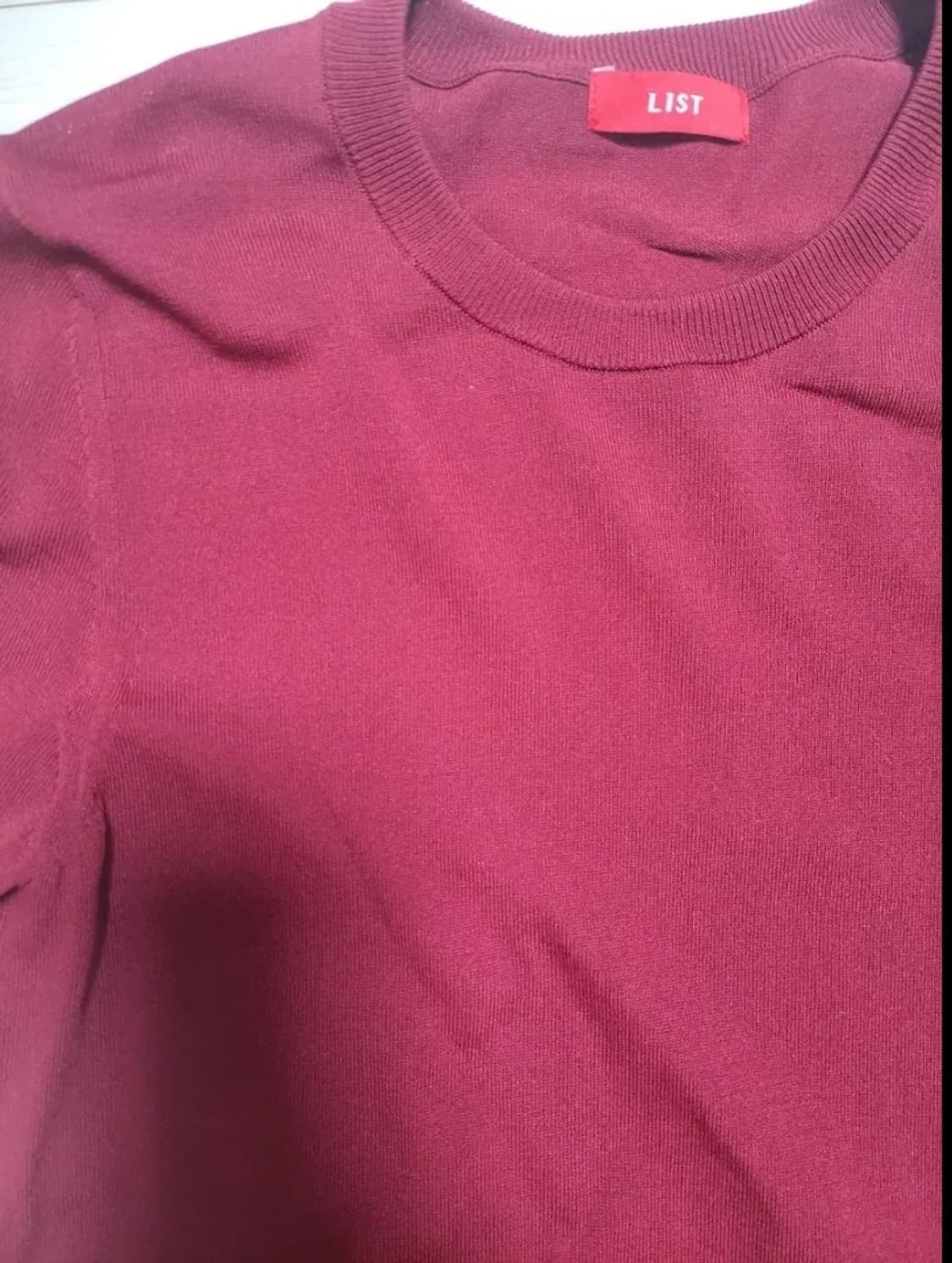 급처새상품!LIST리스트 니트3900원 여름반팔니트 레니본st오즈세컨st 상품이미지4