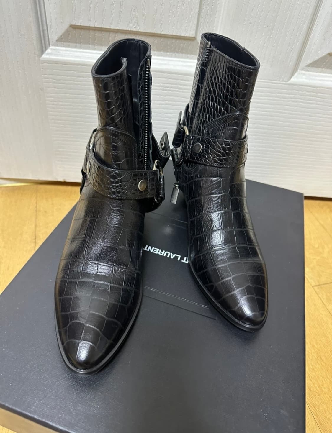 생로랑 웨스턴 하네스부츠 37 상품이미지3