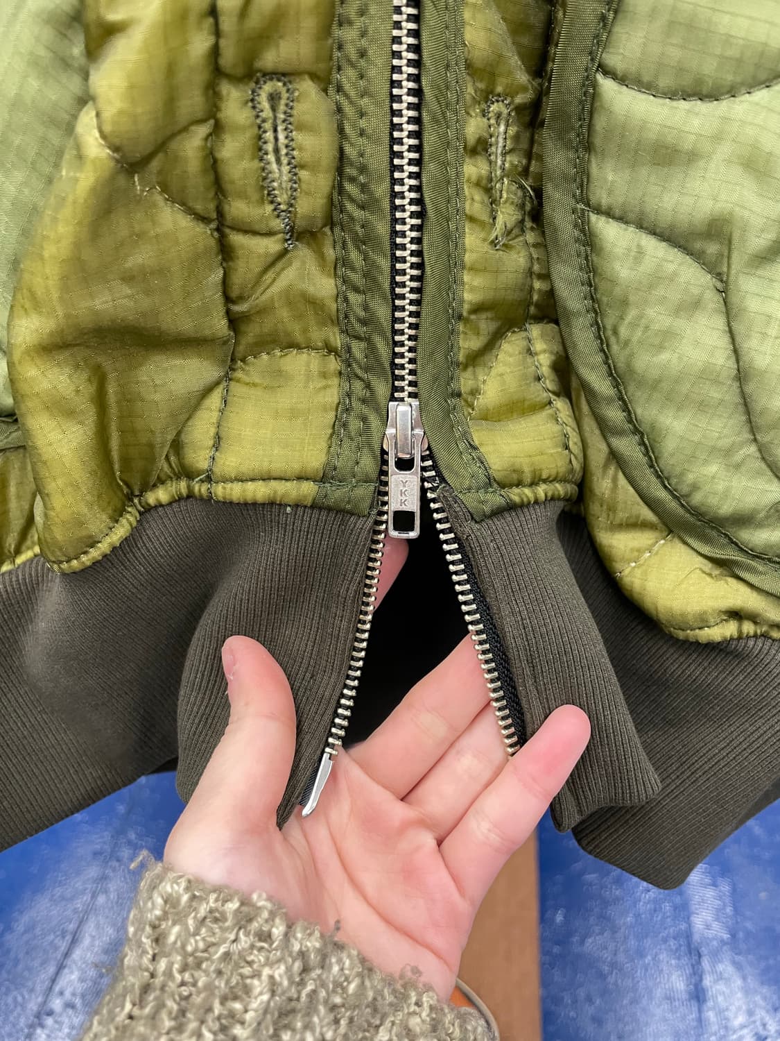 Orleans store 올리언스스토어 퀼팅 투웨이 자켓 상품이미지9