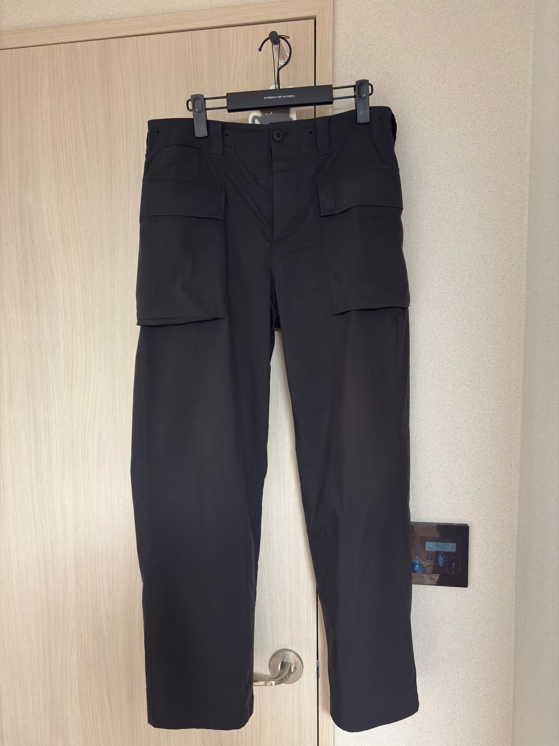 오토매틱포더피플 M-43 HBT MONKEY PANTS_CHARCOAL 상품이미지3