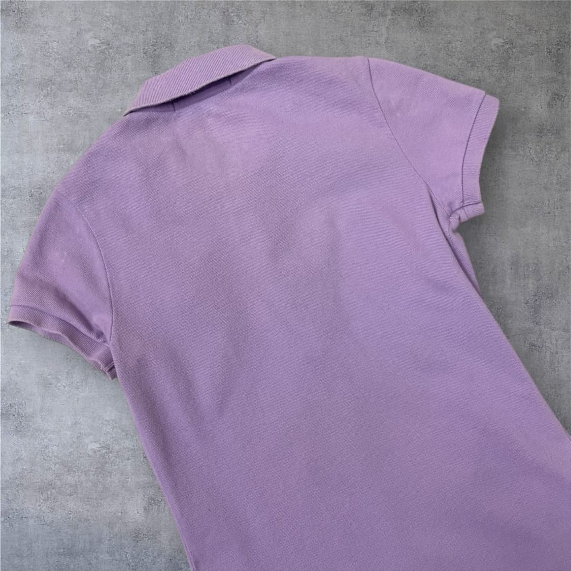 랄프로렌 스포츠 연보라 빅포니 슬림핏 카라 원피스 S 상품이미지7