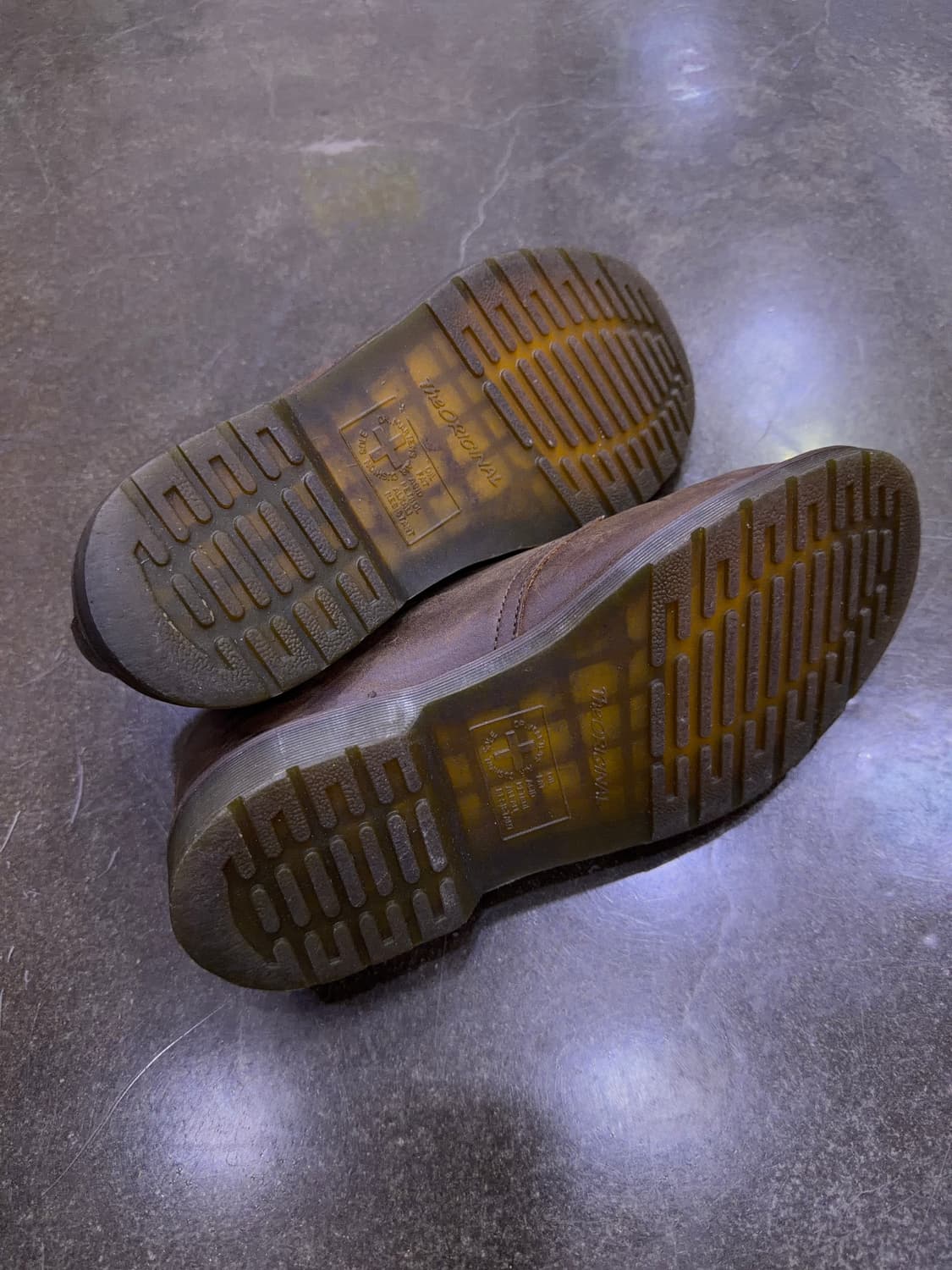 닥터마틴 1461 크레이지 호스 브라운 더비슈즈 260 상품이미지8