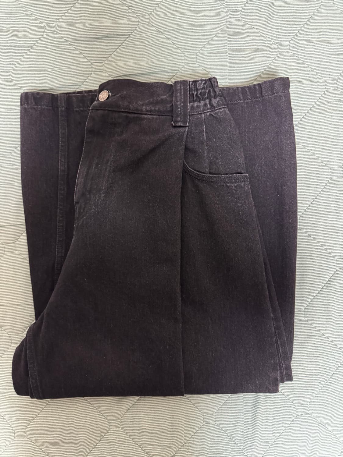 [44]송지오 크롭와이드 데님 팬츠 상품이미지3