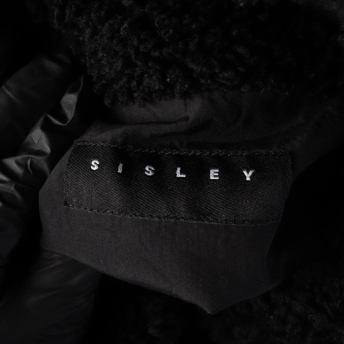 시슬리 하이넥 밴딩 구스다운 숏 패딩 42 상품이미지6