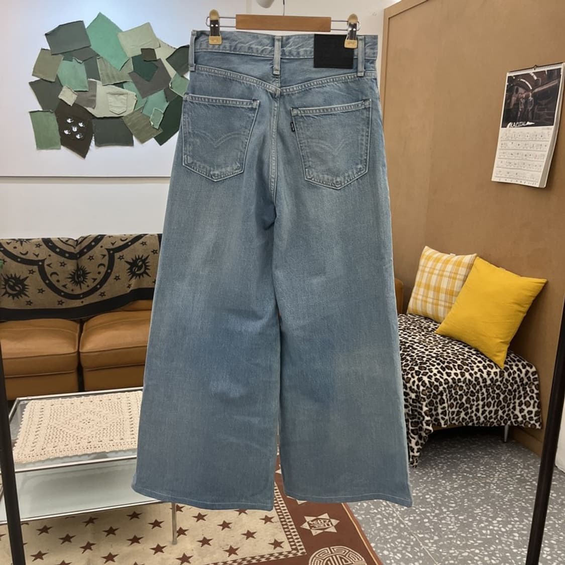 리바이스 플레어풀 레트로 와이드 부츠컷 데님팬츠 25인치 C10047 상품이미지4