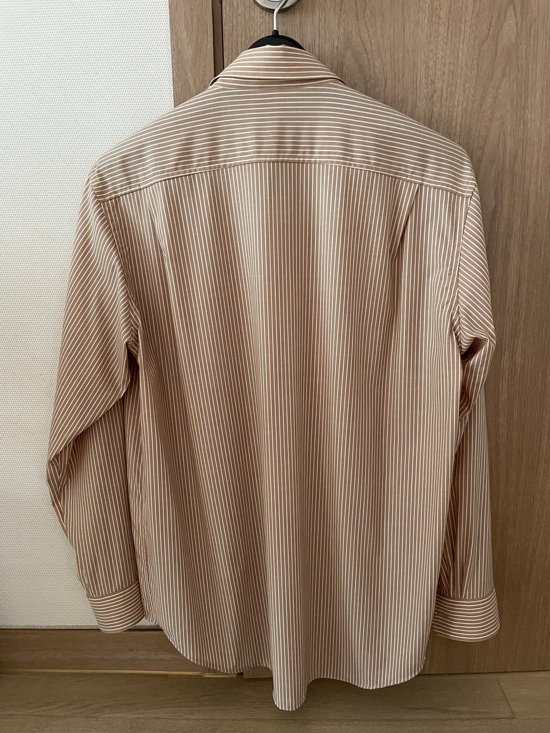 오라리 24SS 울 스트라이프 셔츠 상품이미지2