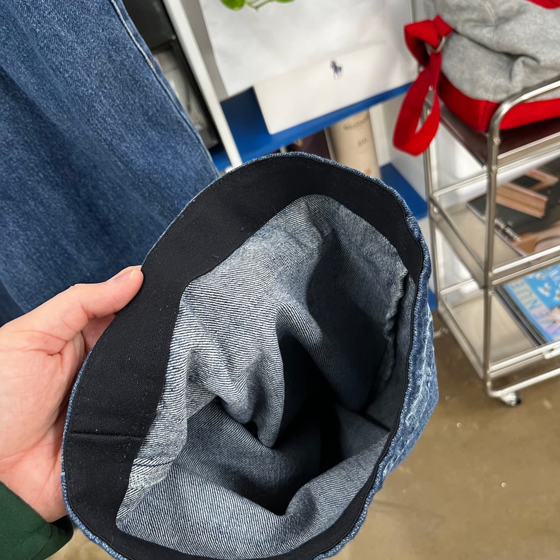 비비안웨스트우드 와이드 데님팬츠 38 상품이미지7