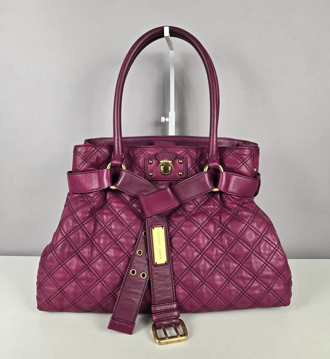 마크제이콥스 브루나 퀼팅 레더 램스킨 토트백 가방 정품 Bruna bag 상품이미지1