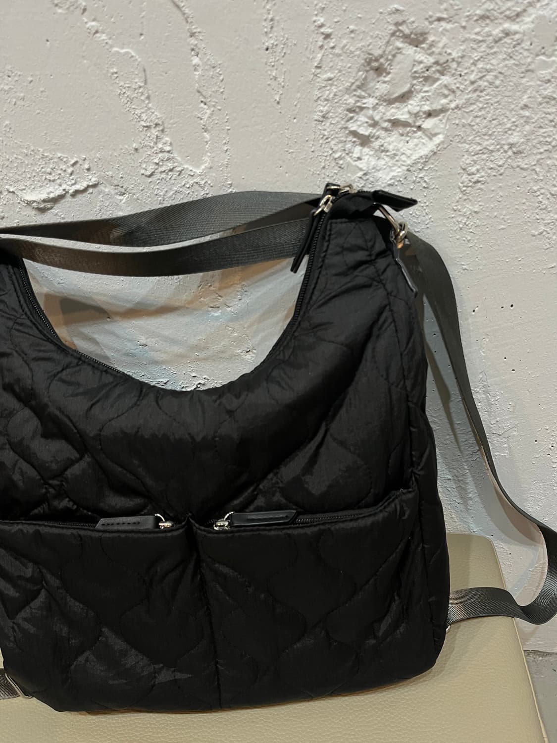 일본빈티지 퀼팅 숄더 백팩 상품이미지2