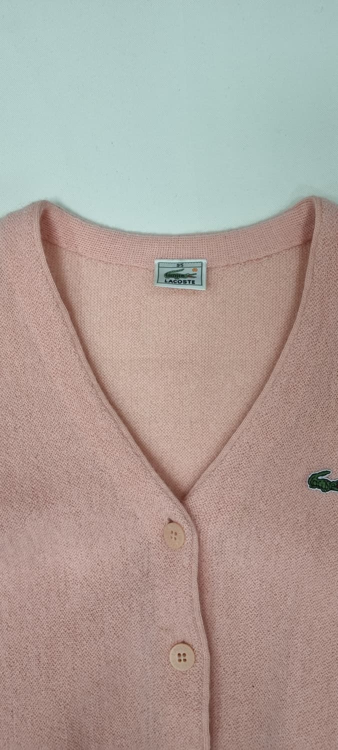 라코스테 딸기우유 모100 가디건 M _ 여성 상품이미지9