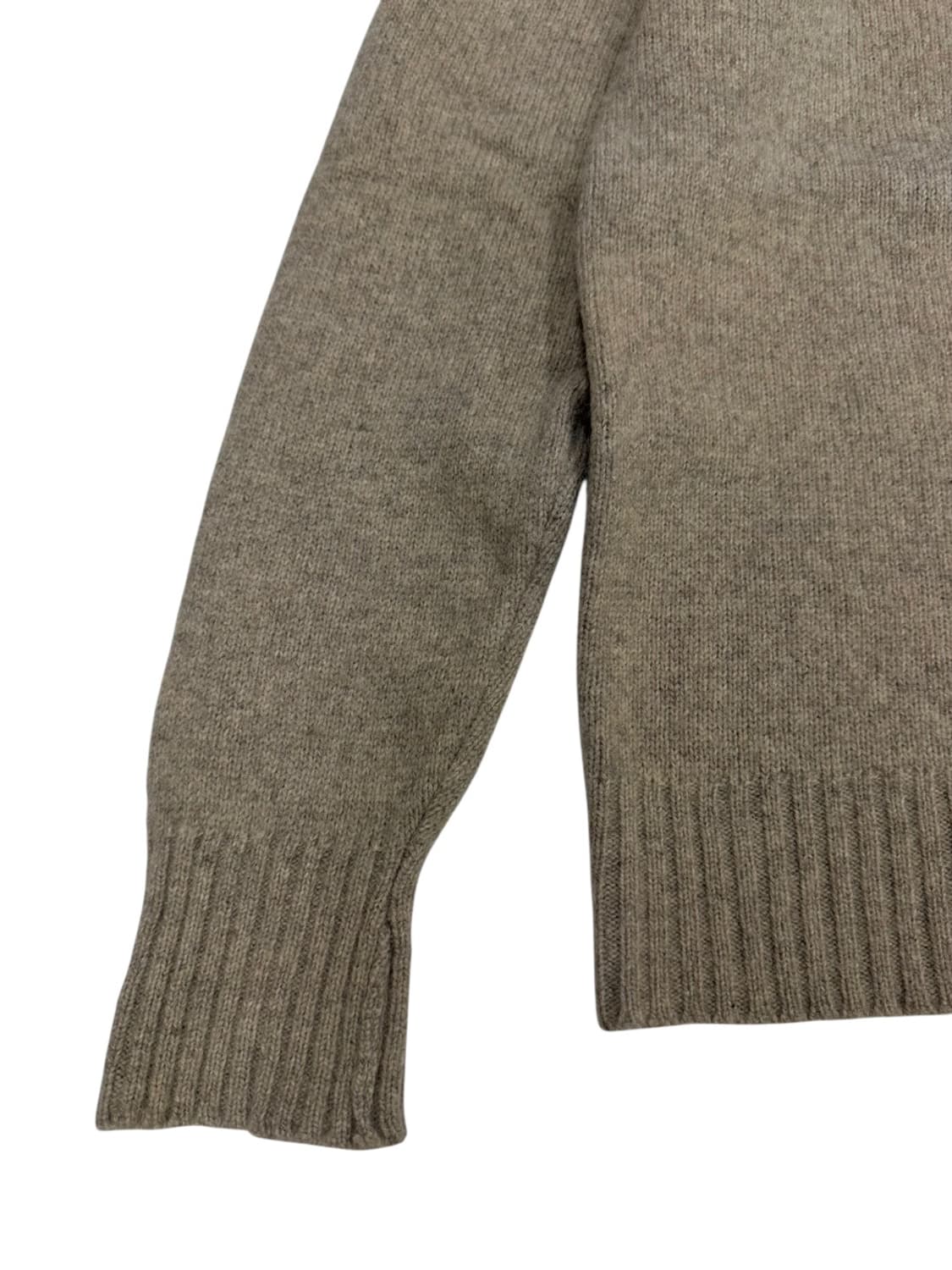 90s 폴로 울 니트 베이지 (M) 상품이미지7