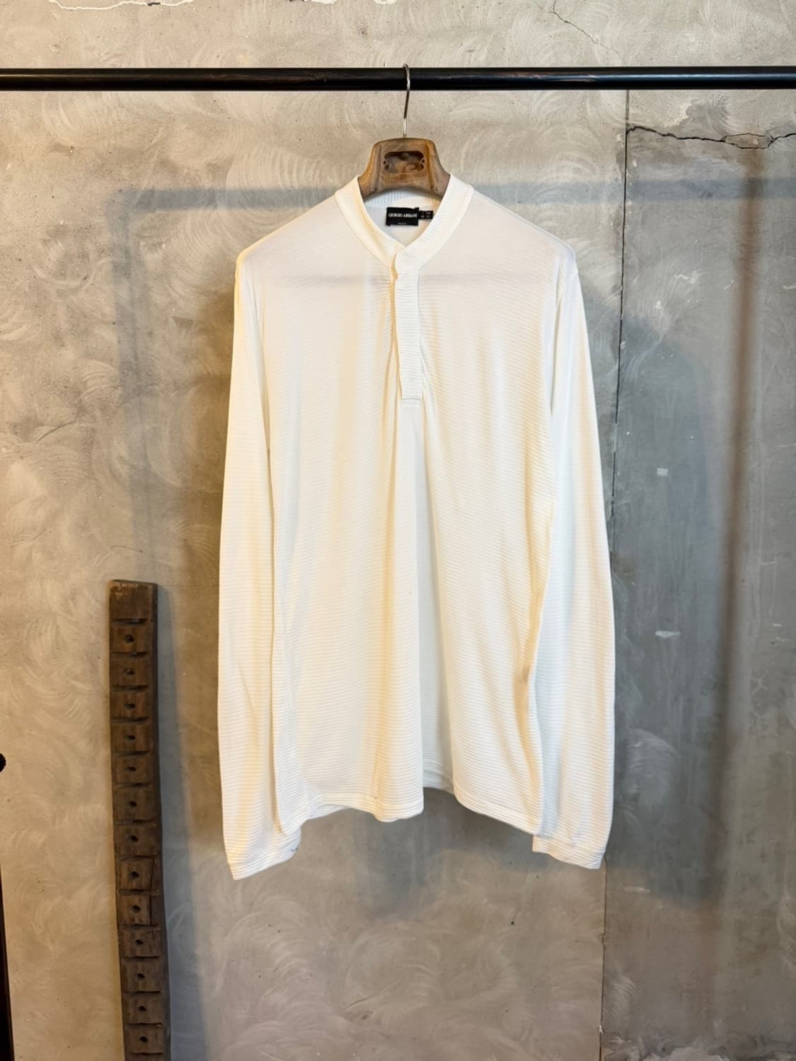 조르지오 아르마니 헨리넥 롱슬리브 티셔츠 100 상품이미지5