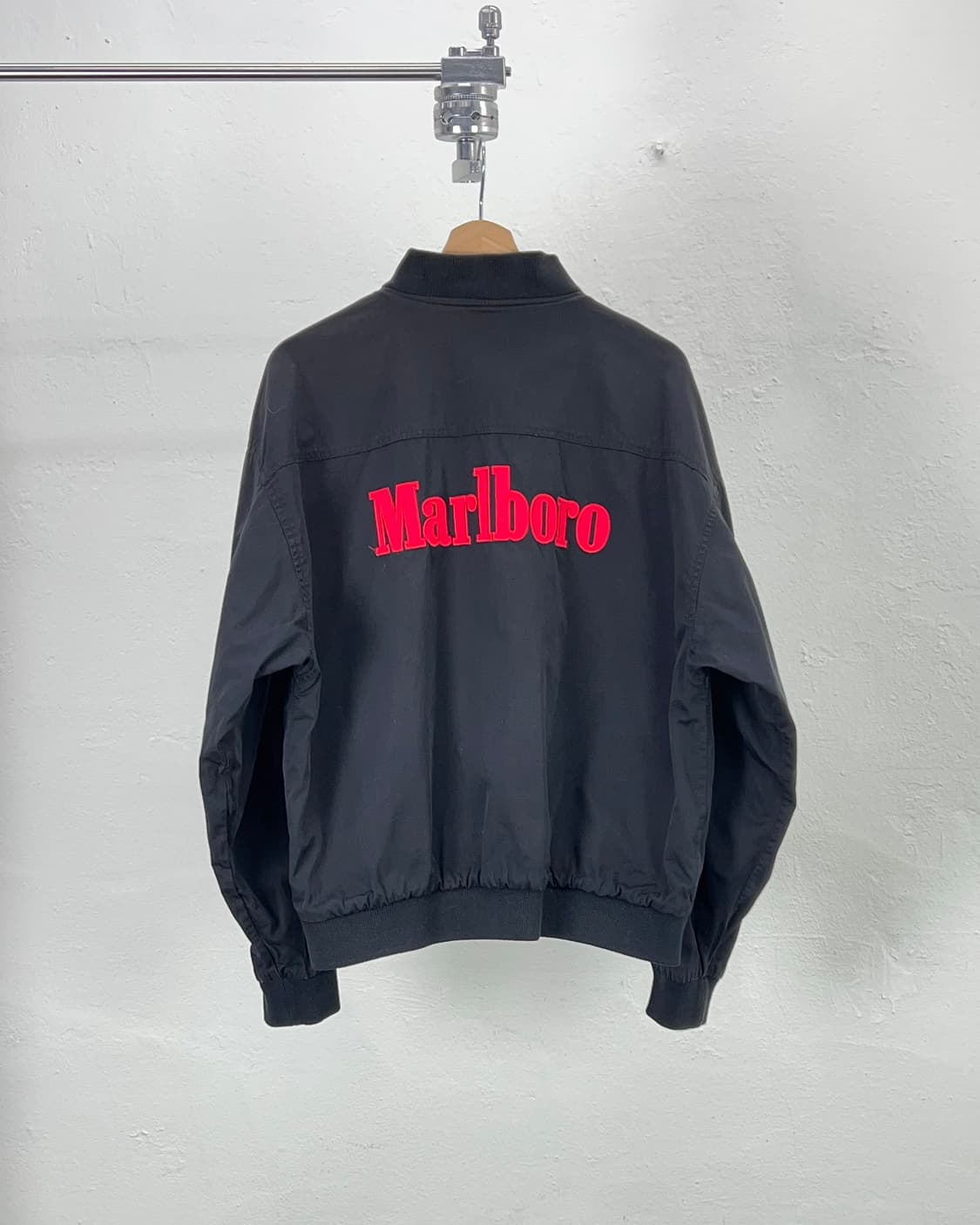 90s 말보로 리버서블 로고 보머 자켓 상품이미지1