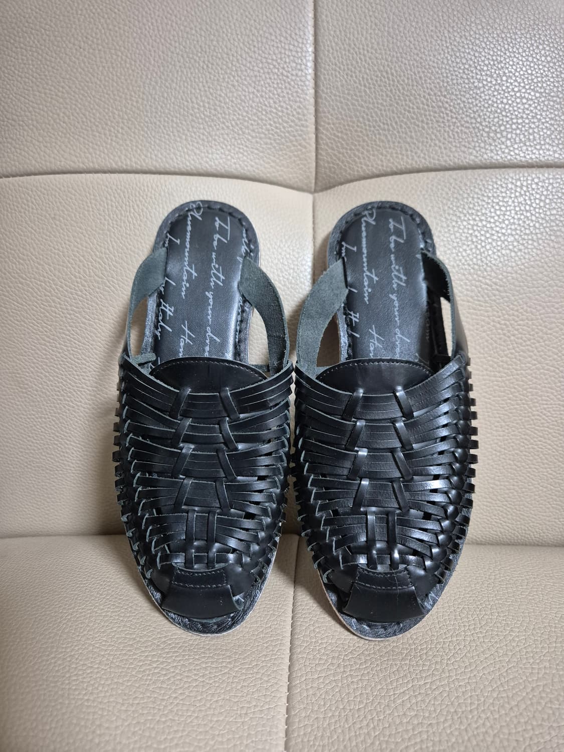 블루마운틴  트레스 천연가죽 블로퍼 상품이미지1