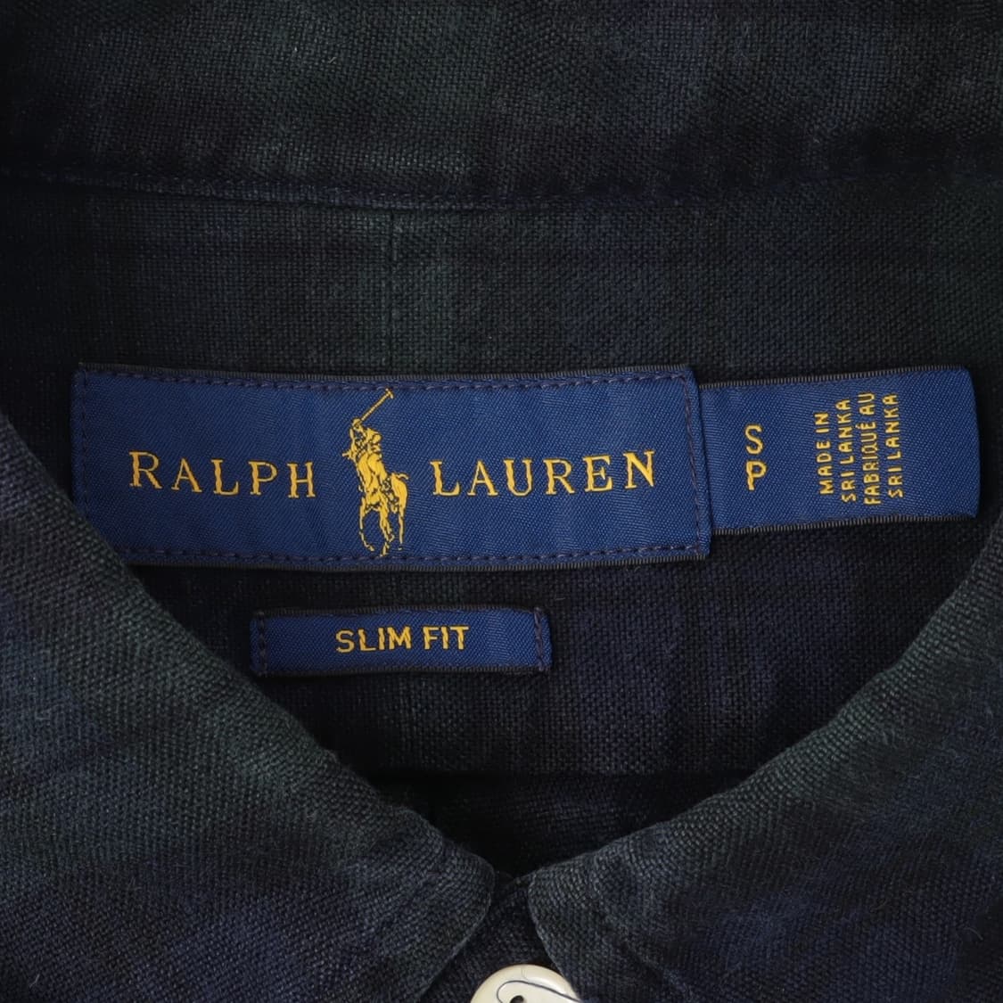 폴로 랄프로렌 플래그 블랙와치 타탄체크 셔츠 상품이미지8